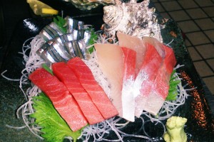 中トロ入り3点盛り